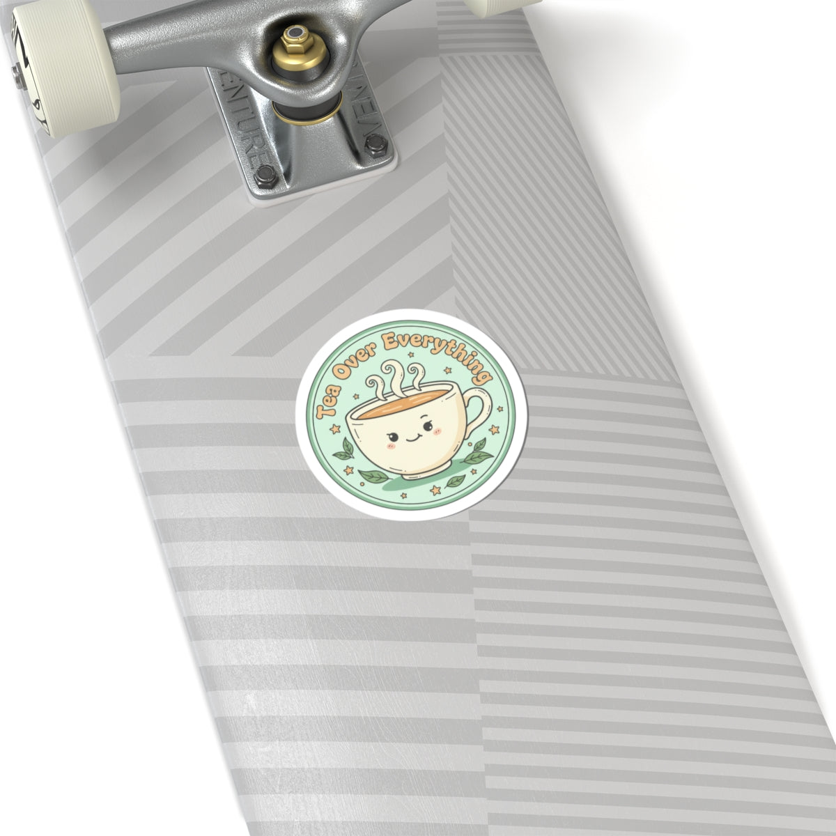 Tea Over Everything Kiss-Cut Stickers | tea lover, beverage humor