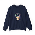 Cute Chaos Cat Sweatshirt | mildly unhinged, whimsical weird, pastel kawaii