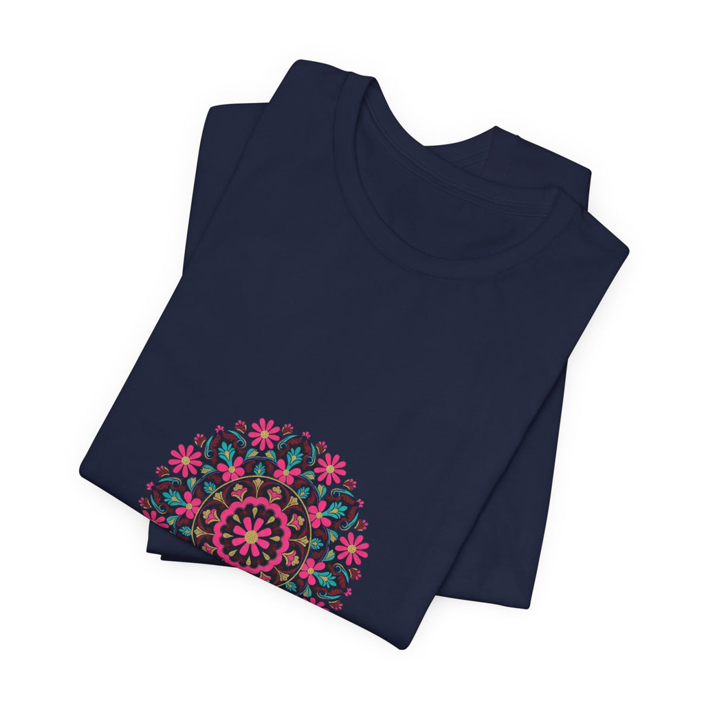 Disco Floral Paisley Mandala Tee | disco florals, vintage paisley print