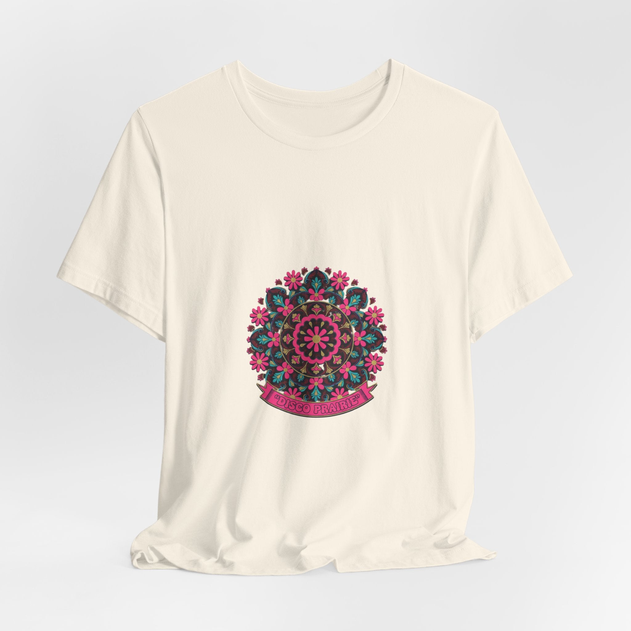 Disco Floral Paisley Mandala Tee | disco florals, vintage paisley print