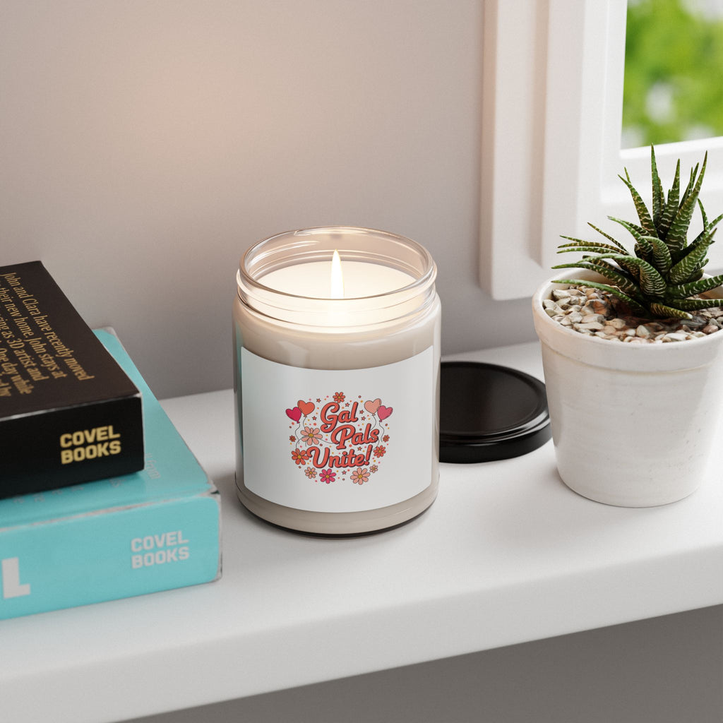 Gal Pal Unite! Candle, Soy Scented Jar | Galentine’s Squad Vibes