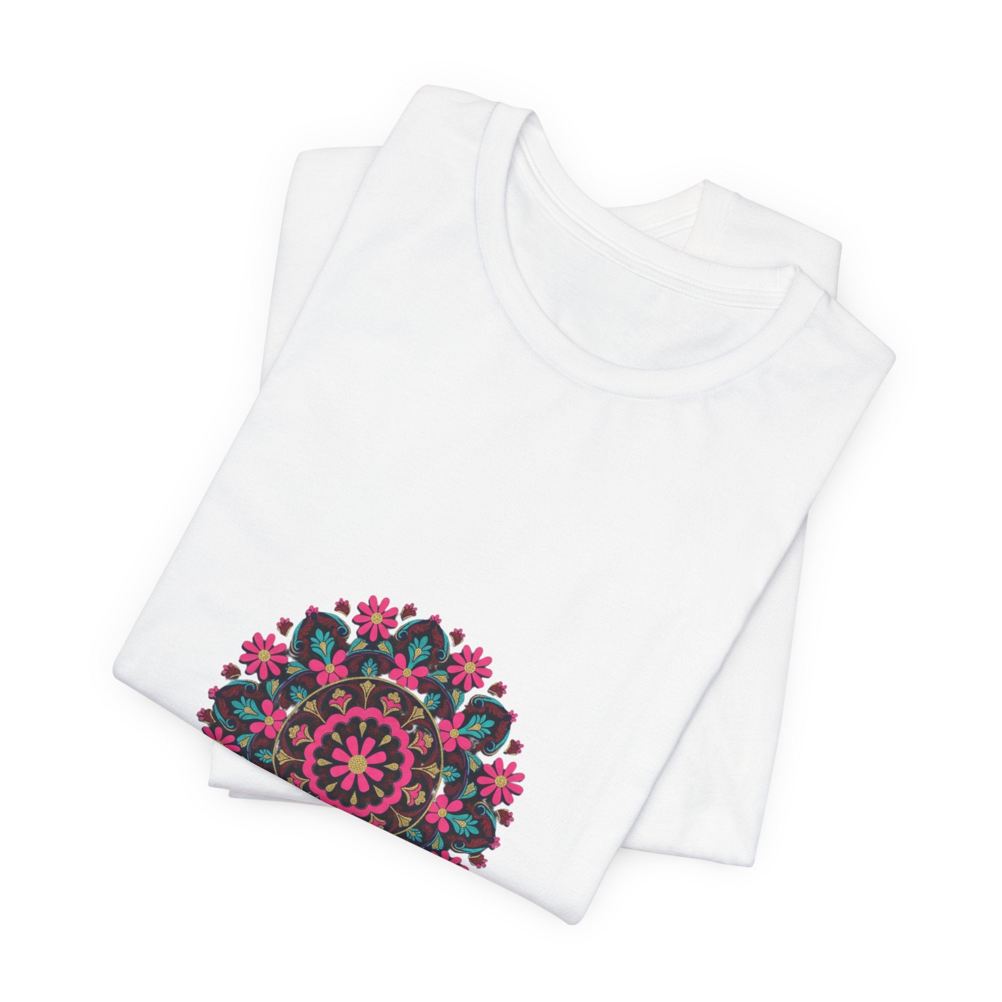 Disco Floral Paisley Mandala Tee | disco florals, vintage paisley print