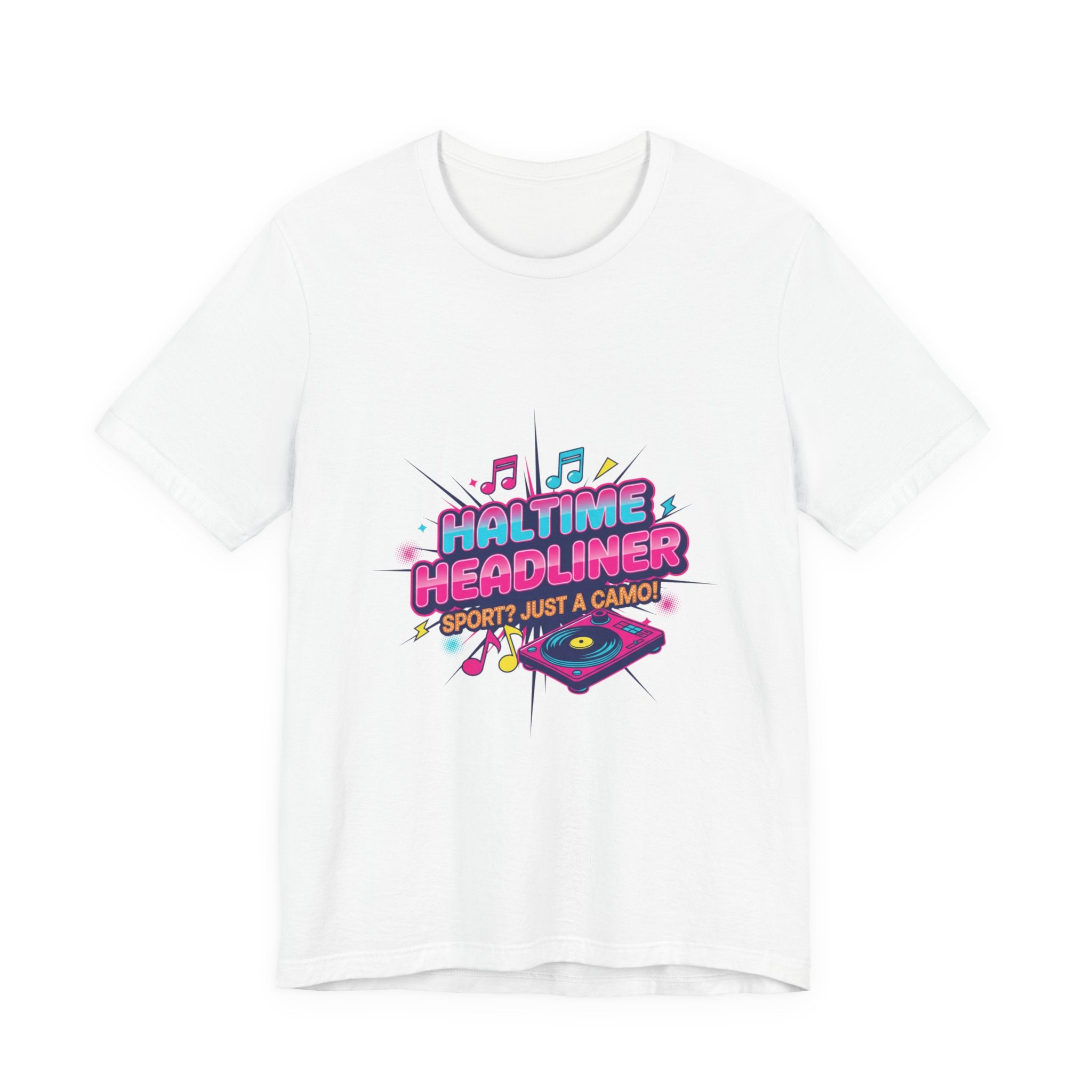 Halftime Headliner Tee | halftime concert shirt, big game music joke