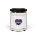 Grunge Heart Graffiti Candle | Soy Candle, Distressed Punk Love