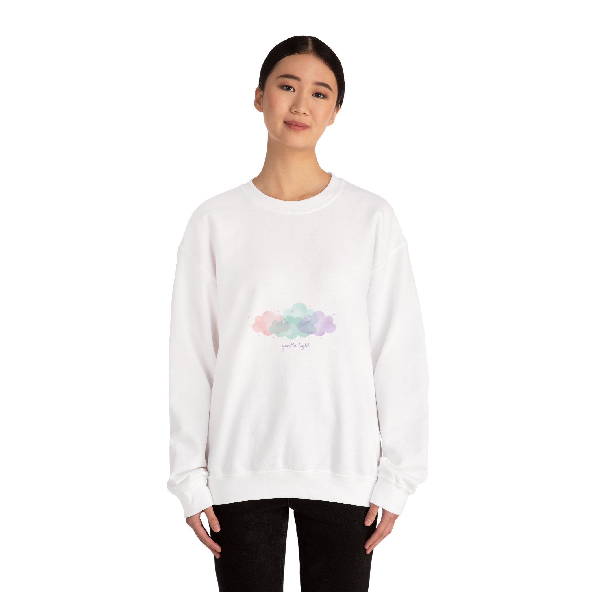 Dreamy Pastel Cloud, Sweatshirt | pastel winter design, dreamy gradient