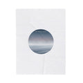 Blue Hour Winter Circle, Velveteen Blanket | twilight aesthetic, moody winter