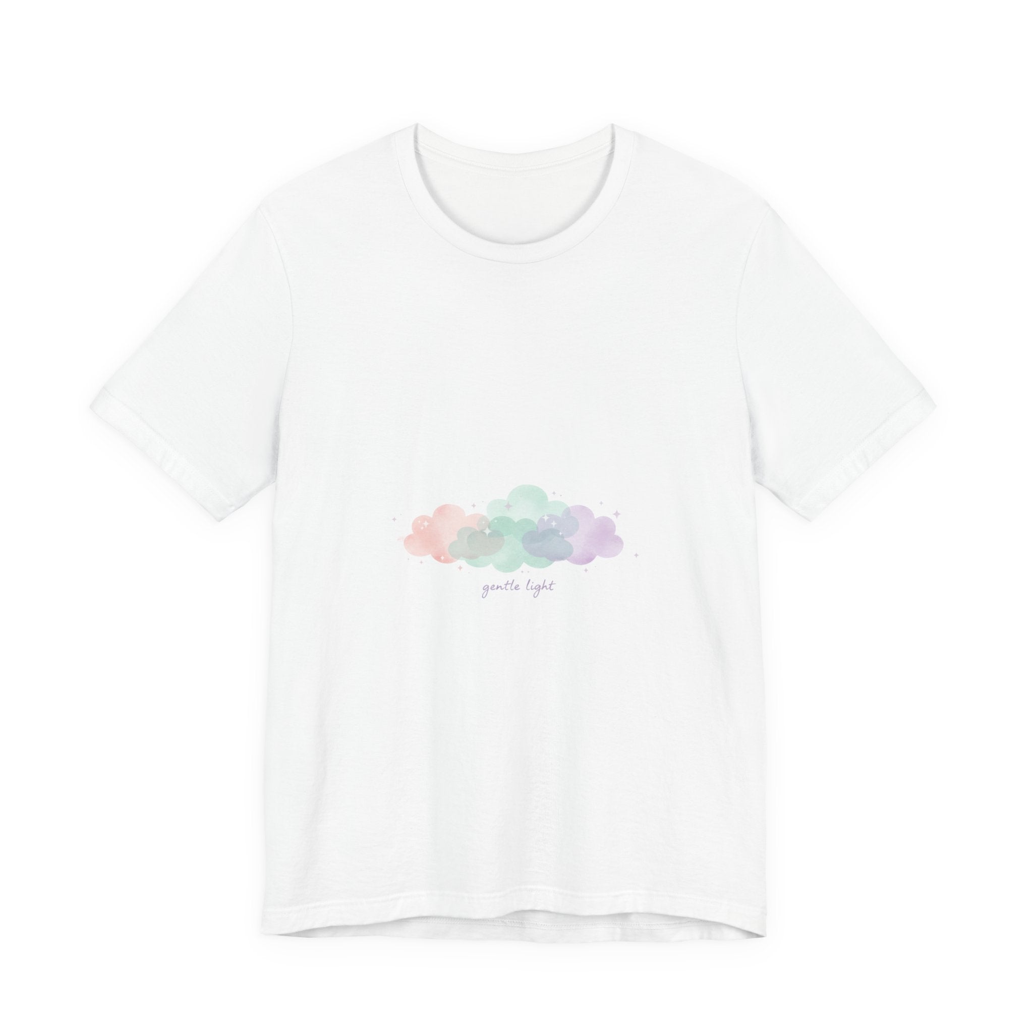 Dreamy Pastel Cloud Tee | pastel winter design, soft spring vibe