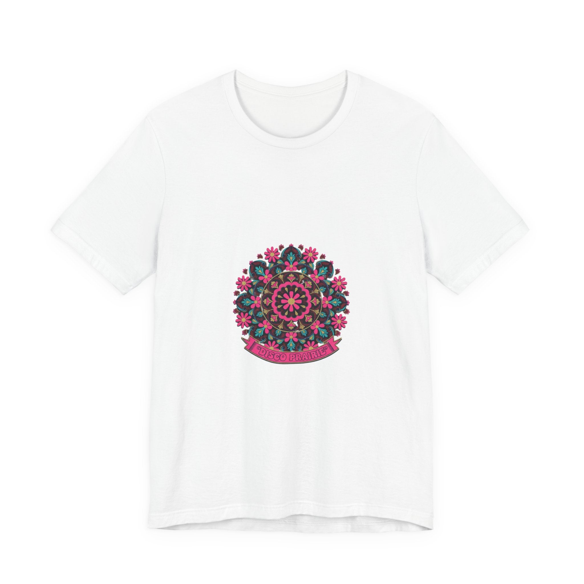 Disco Floral Paisley Mandala Tee | disco florals, vintage paisley print