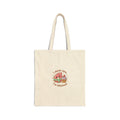 I Donut Care I’m Delicious Tote, food pun tote, cute pastry illustration