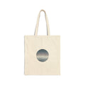 Blue Hour Winter Circle Tote | twilight aesthetic, soft-focus night
