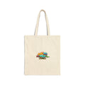 Retro Cartoon Dragster Tote | vintage car illustration, racing flames