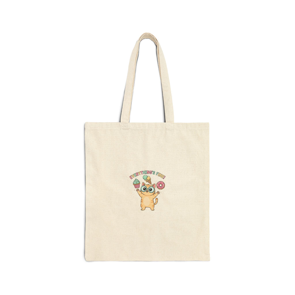 Cute Chaos Tiny Monster Tote | mildly unhinged, whimsical weird