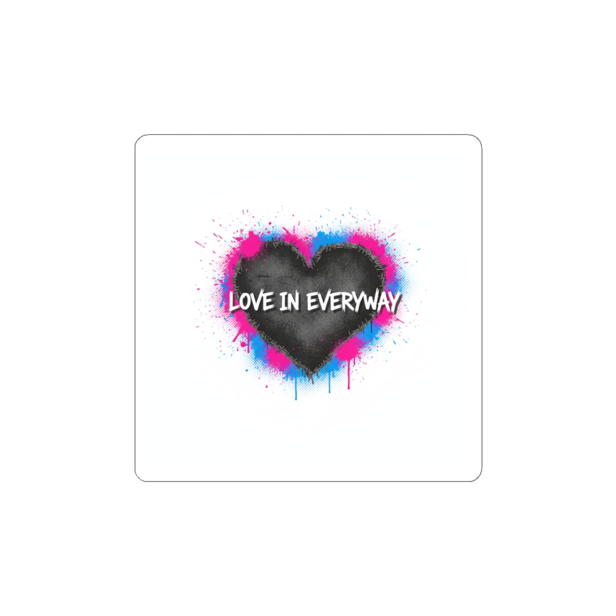 Grunge Heart Kiss-Cut Stickers | distressed punk heart, Valentine collage