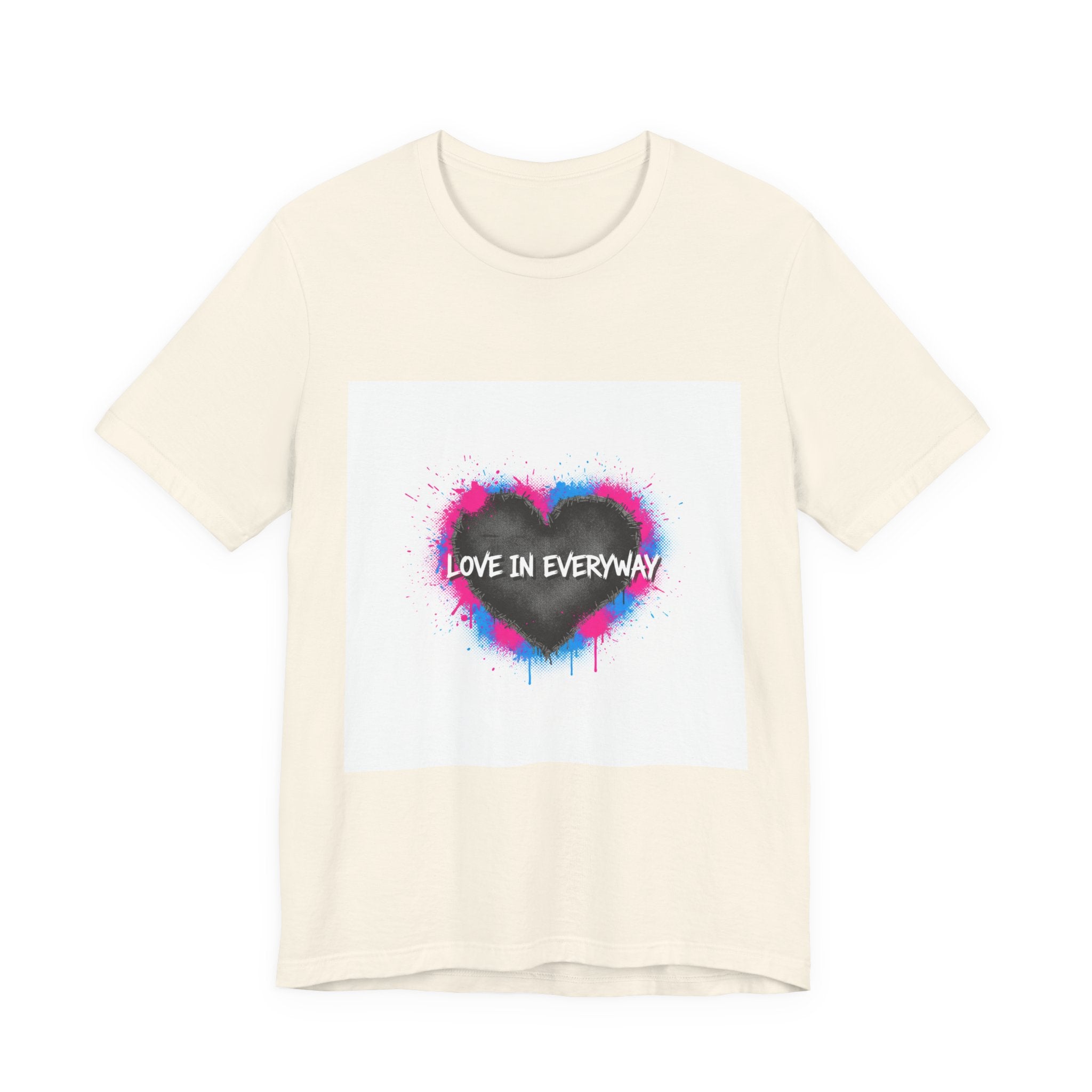 Distressed Graffiti Heart Tee | grunge heart shirt, punk heart design
