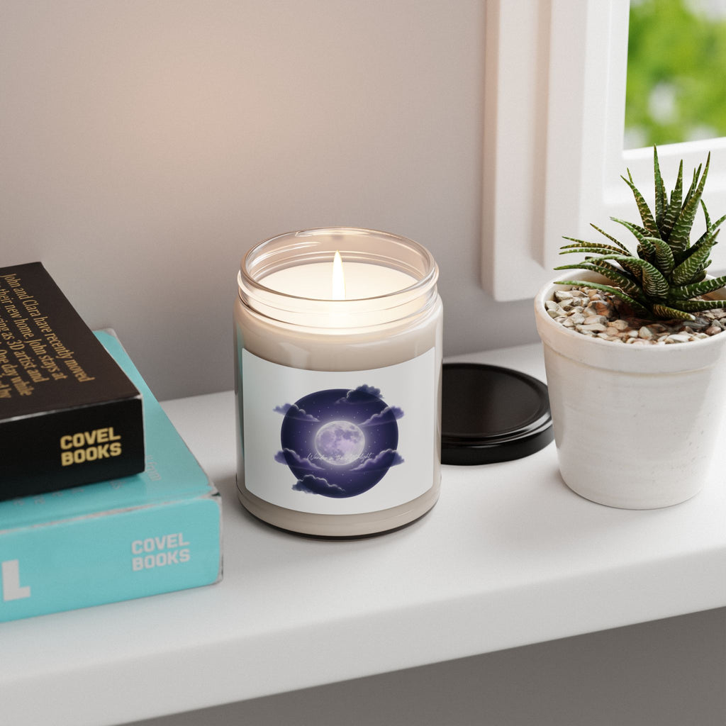 Afterlight Moonscape Candle | Scented Soy Candle, Night Bloom Aesthetic