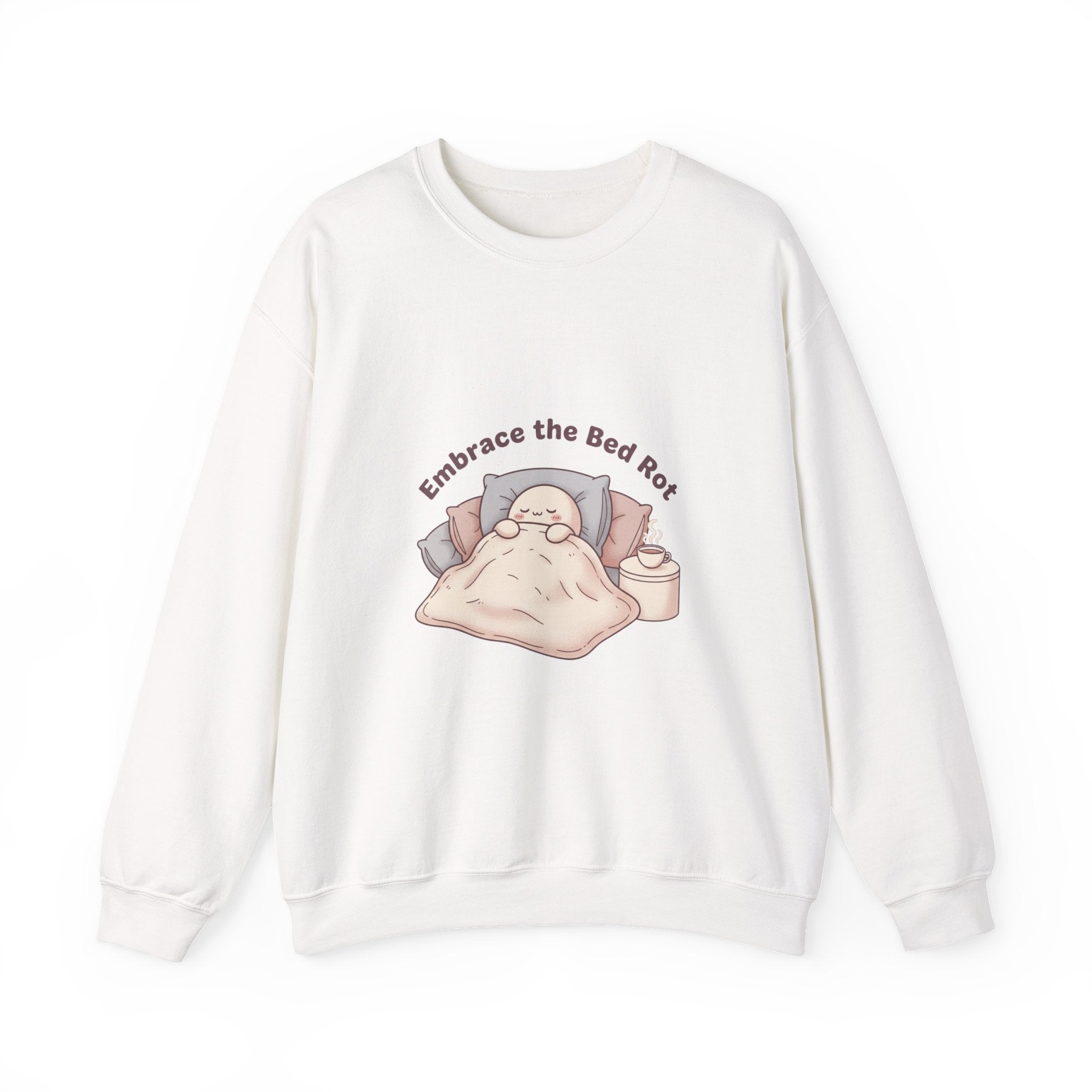 Embrace the Bed Rot Crewneck Sweatshirt | sleepy humor, nap club
