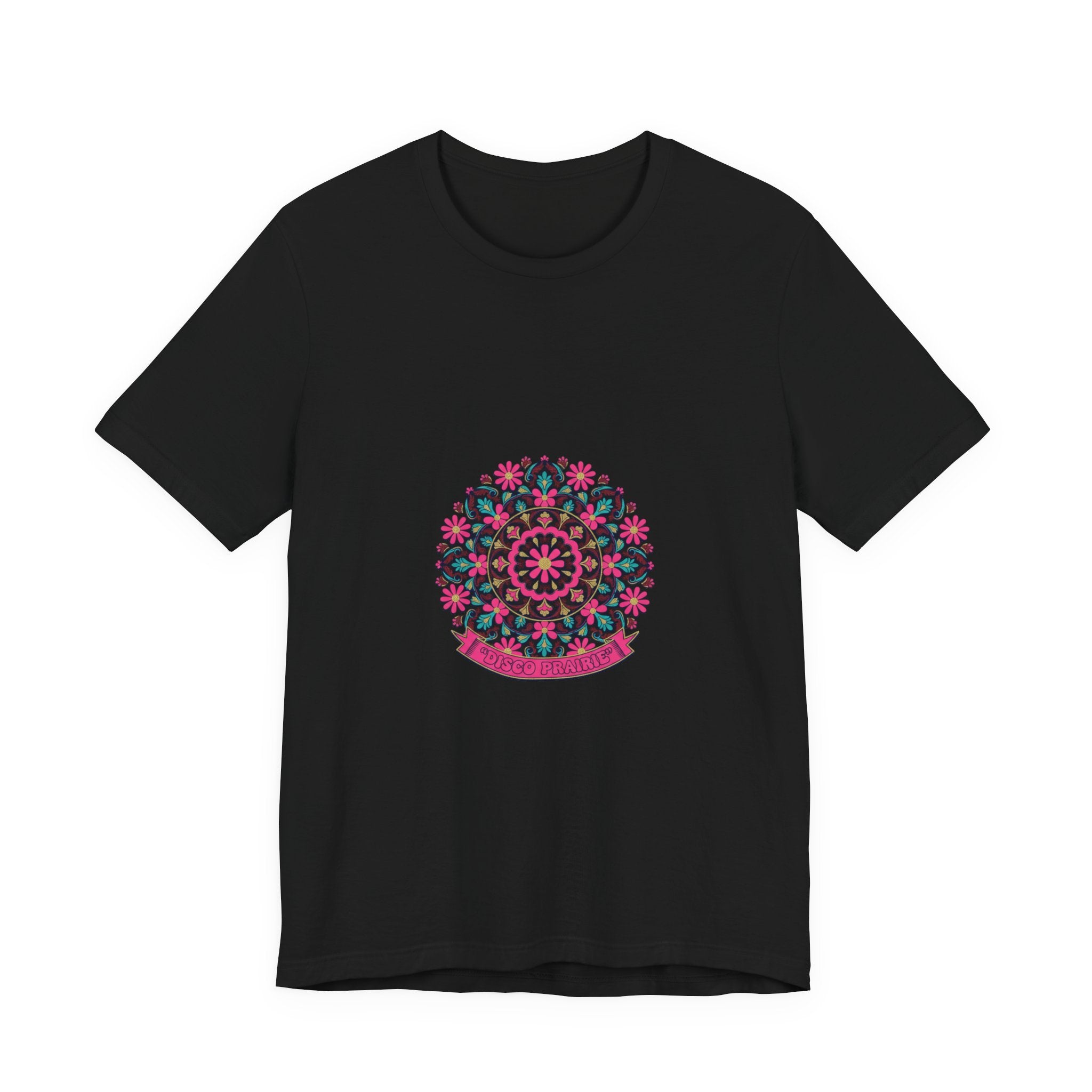 Disco Floral Paisley Mandala Tee | disco florals, vintage paisley print