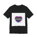 Distressed Graffiti Heart Tee | grunge heart shirt, punk heart design