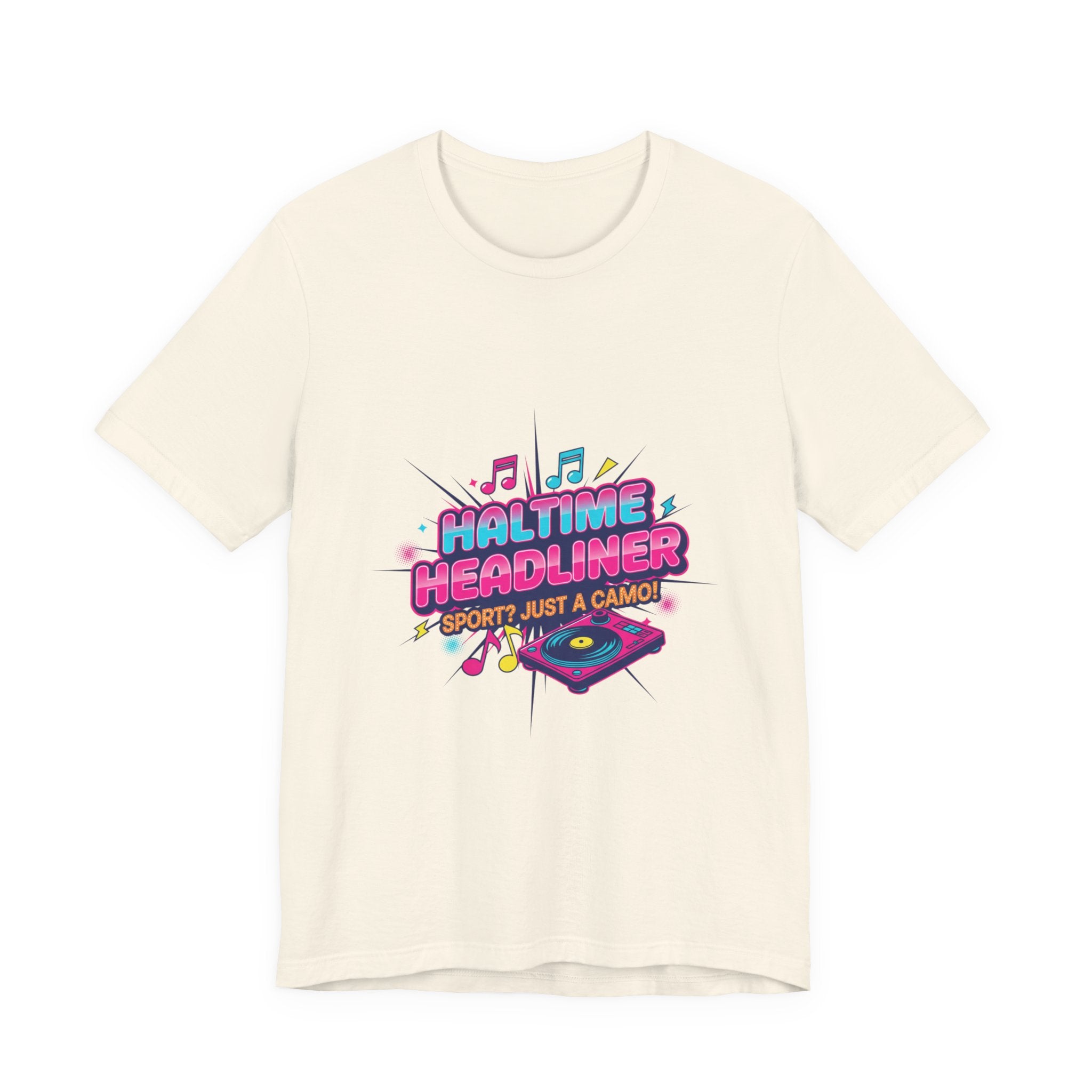 Halftime Headliner Tee | halftime concert shirt, big game music joke