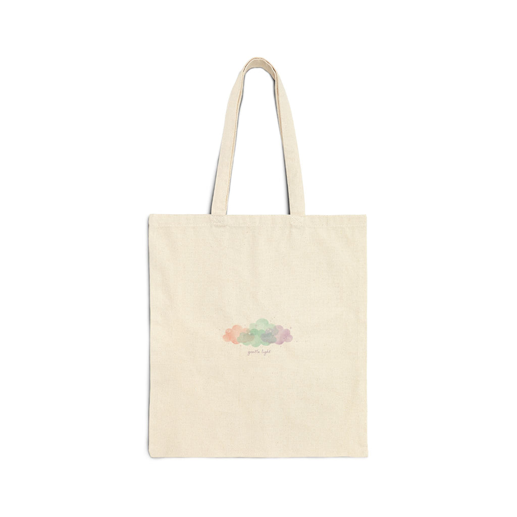 Dreamy Pastel Cloud Tote, pastel winter design, dreamy gradient
