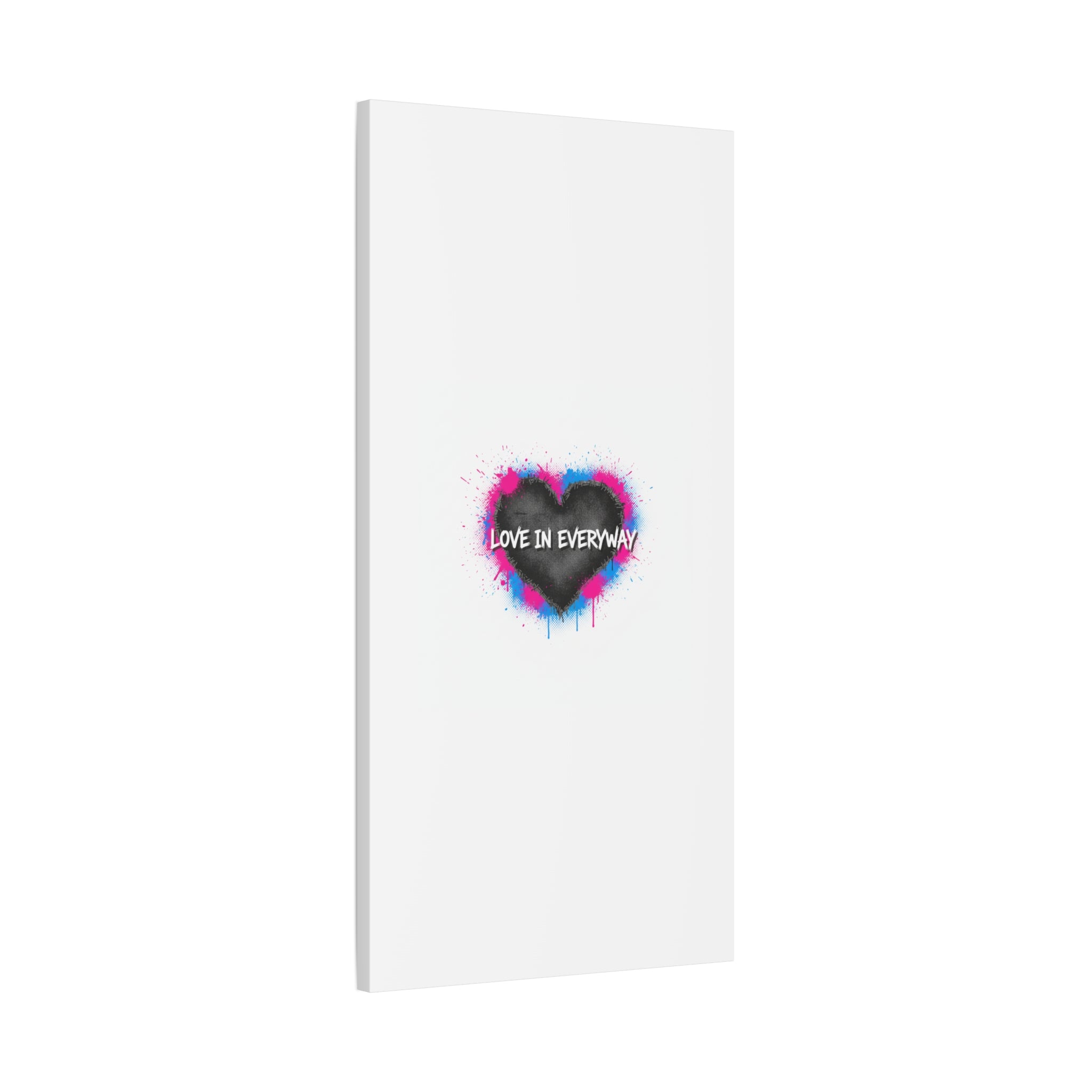 Love in Everyway Heart Canvas | Soft Grunge Hearts, Punk Heart Poster