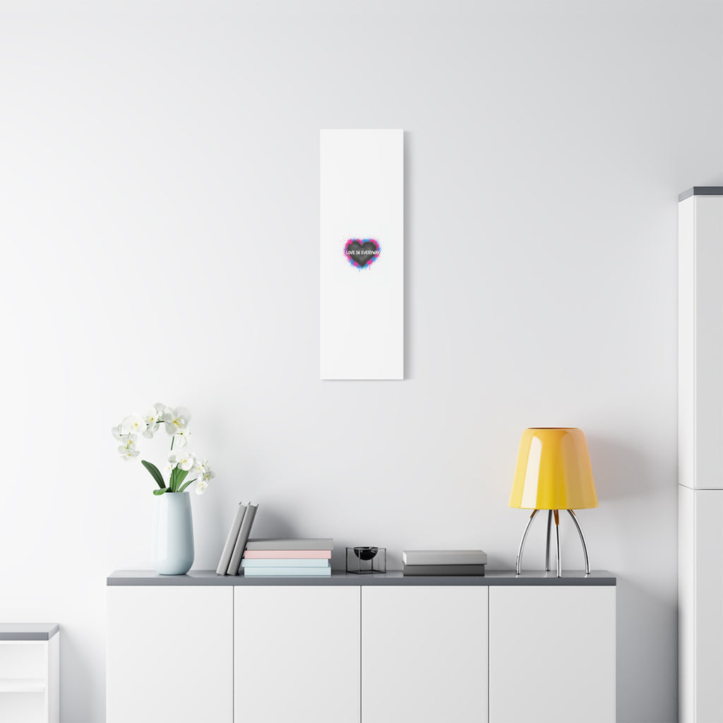 Love in Everyway Heart Canvas | Soft Grunge Hearts, Punk Heart Poster