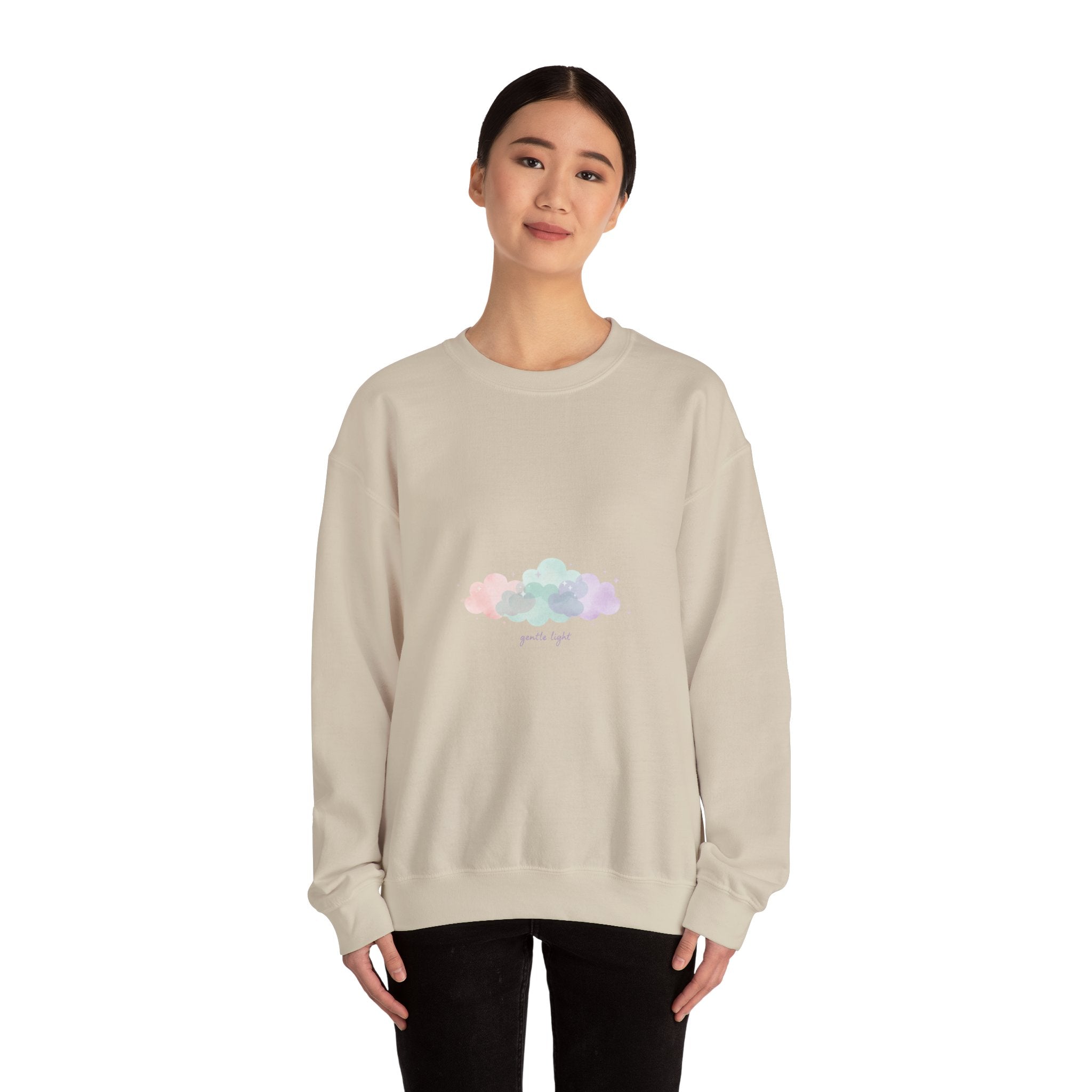 Dreamy Pastel Cloud, Sweatshirt | pastel winter design, dreamy gradient