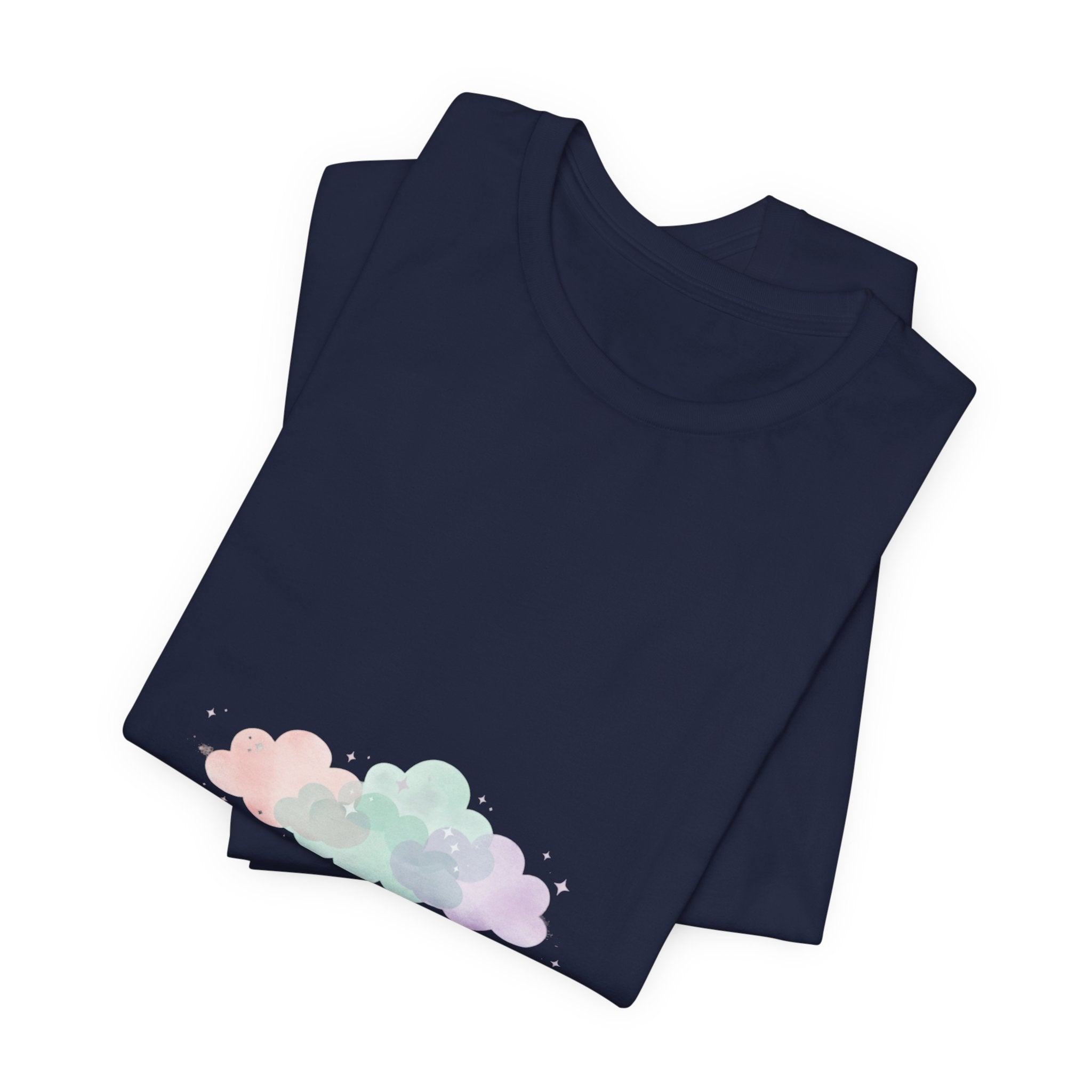 Dreamy Pastel Cloud Tee | pastel winter design, soft spring vibe