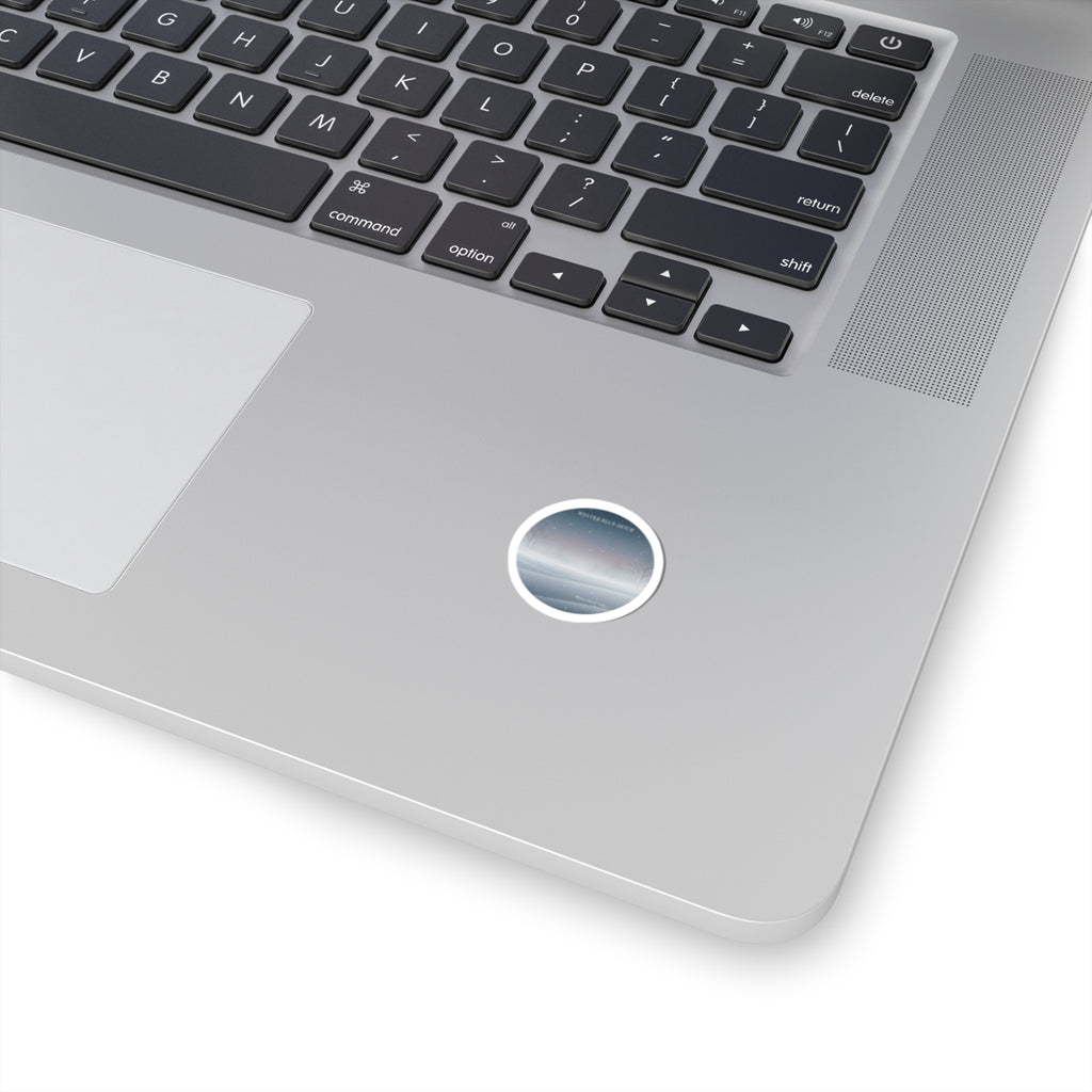 Winter Blue Hour Sticker | blue hour design, moody winter