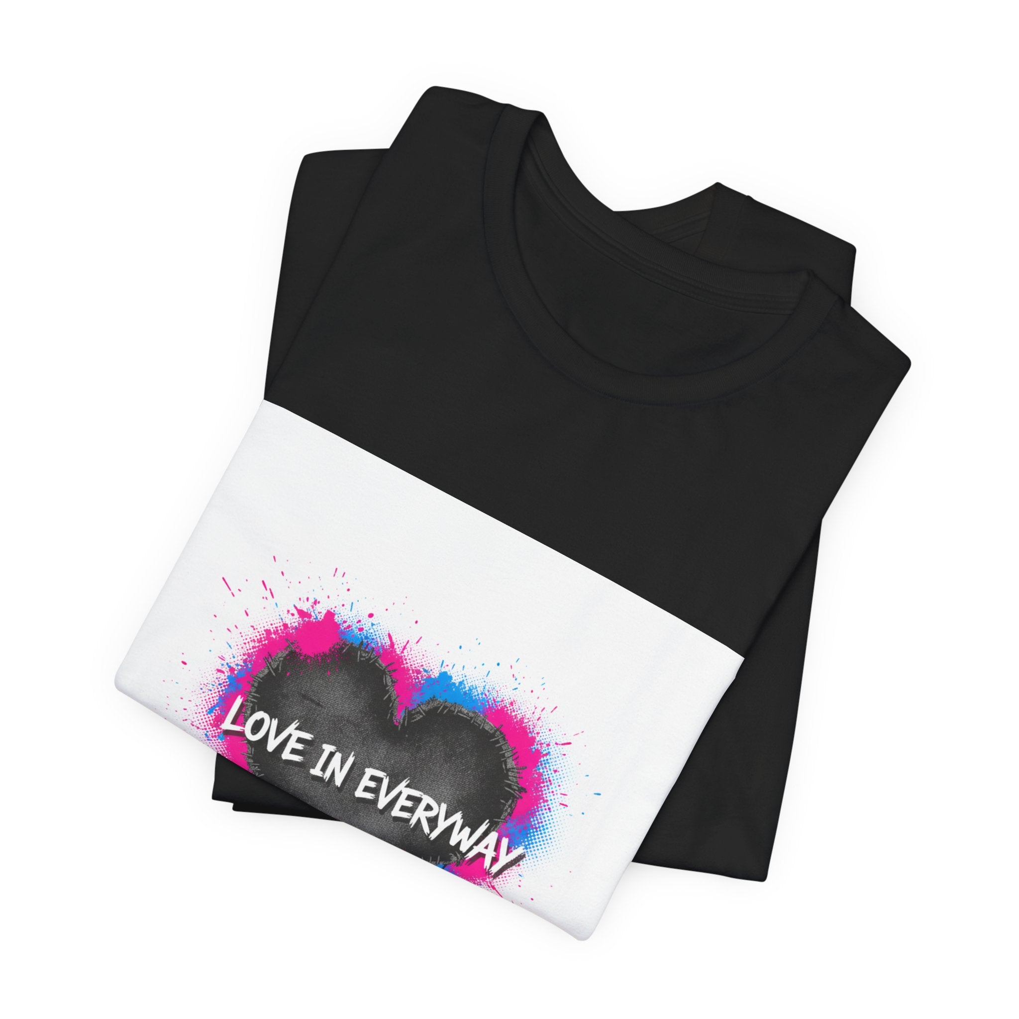 Distressed Graffiti Heart Tee | grunge heart shirt, punk heart design