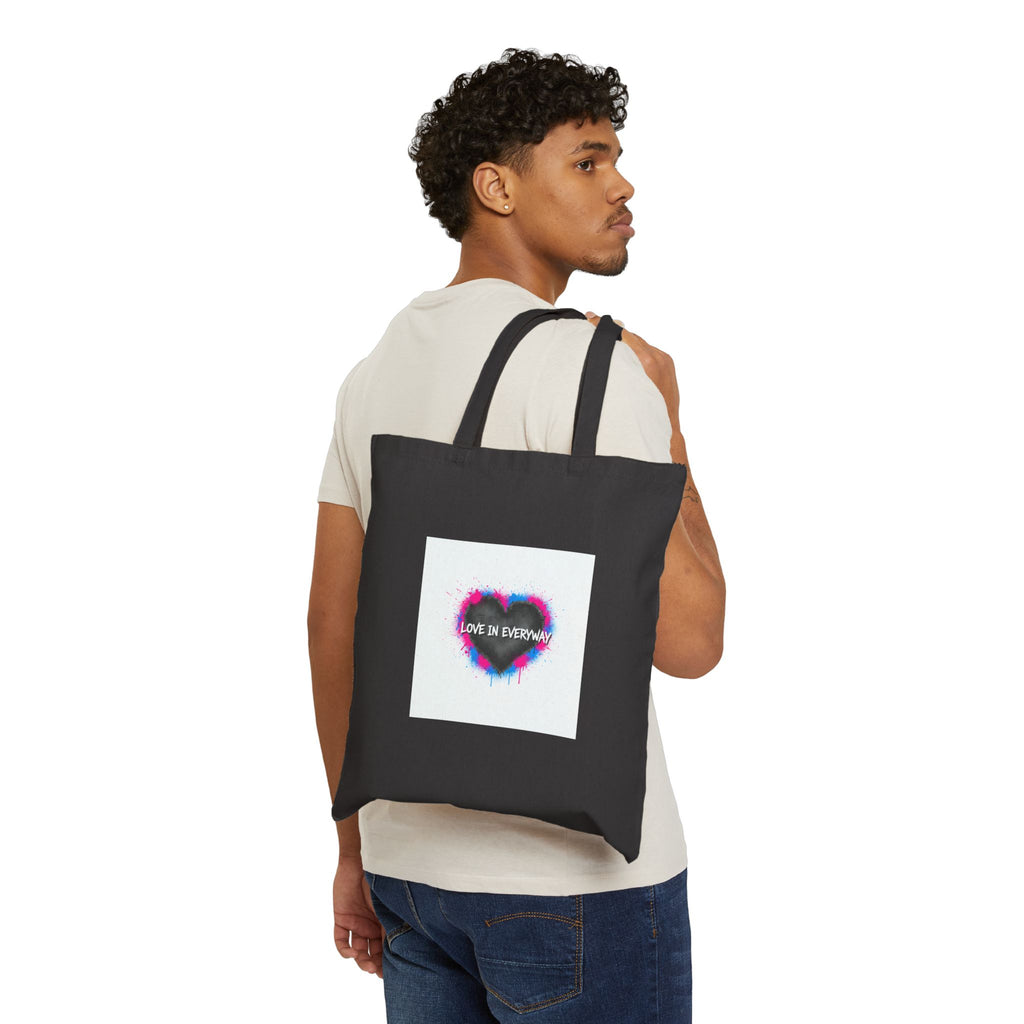 Distressed Grunge Heart Tote | Soft Grunge Hearts, punk heart design