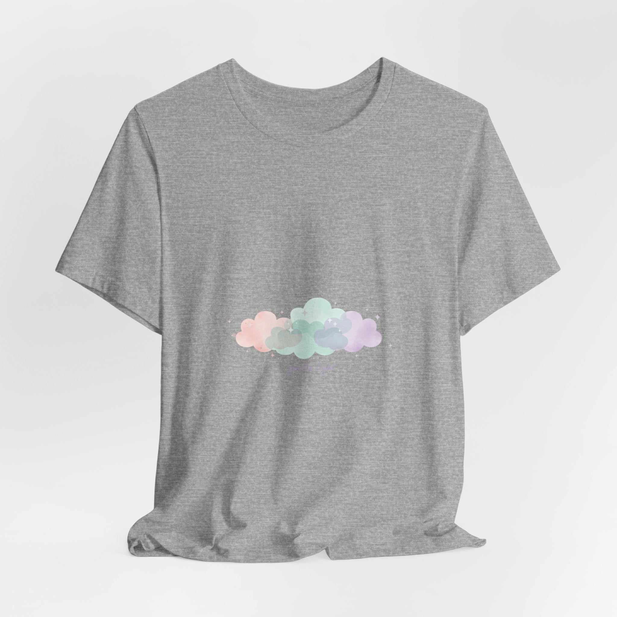 Dreamy Pastel Cloud Tee | pastel winter design, soft spring vibe