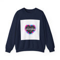 Grunge Heart 'Love in Everyway' Crewneck Sweatshirt | punk heart design