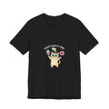Absurd Cute Cat with Donut & Cupcake Tee | mildly unhinged, chaotic kawaii
