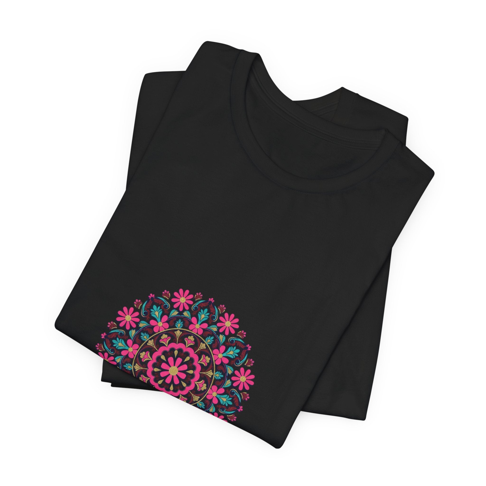 Disco Floral Paisley Mandala Tee | disco florals, vintage paisley print