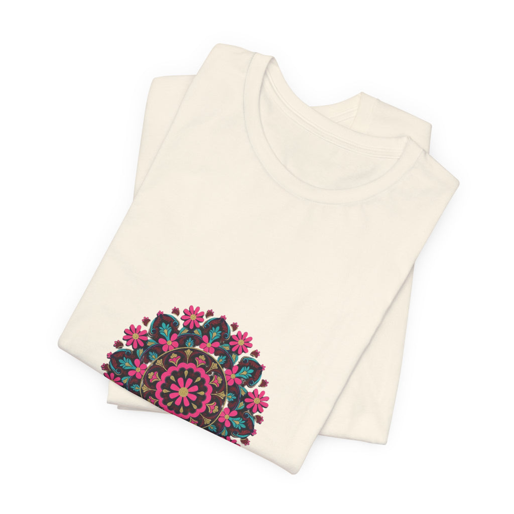 Disco Floral Paisley Mandala Tee | disco florals, vintage paisley print