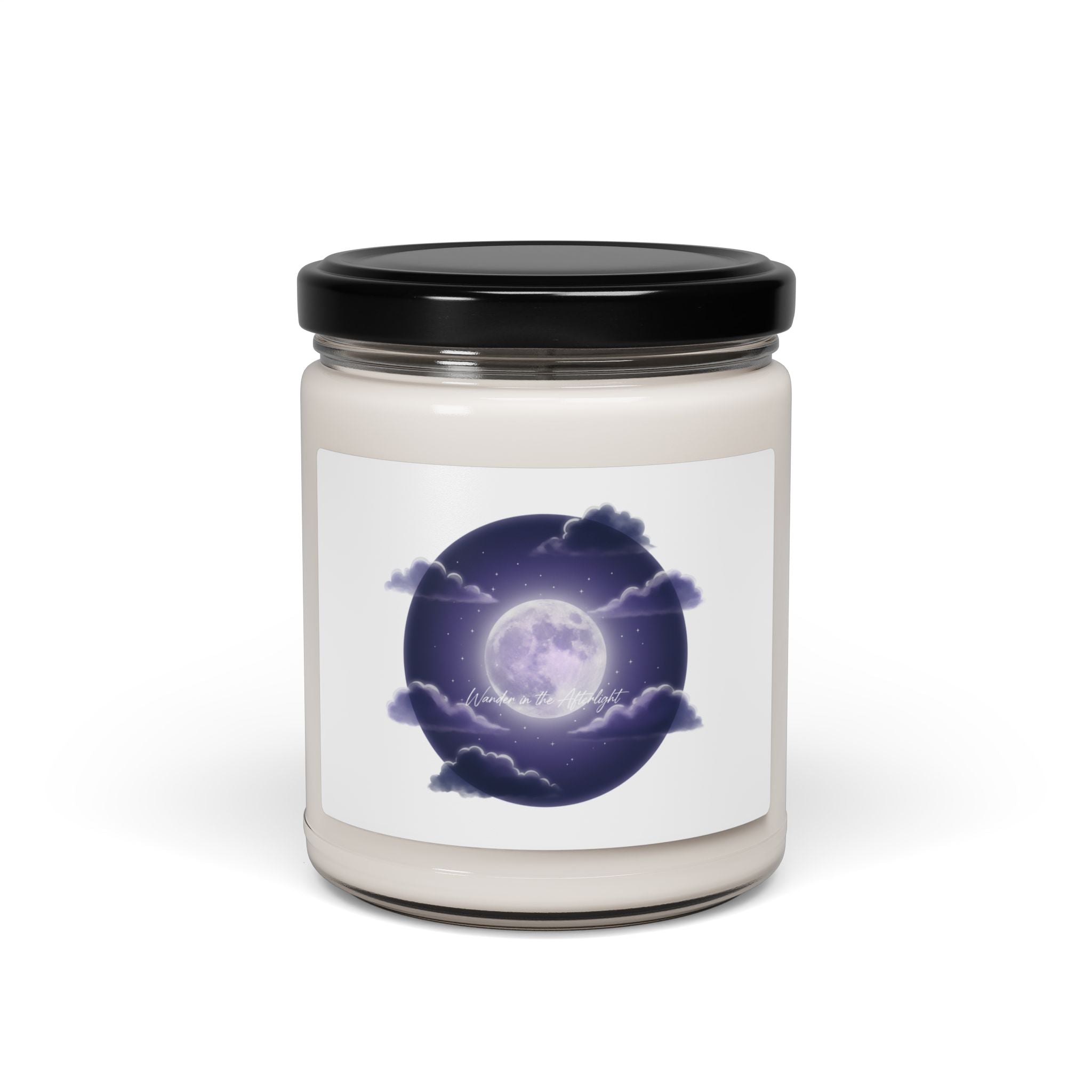 Afterlight Moonscape Candle | Scented Soy Candle, Night Bloom Aesthetic