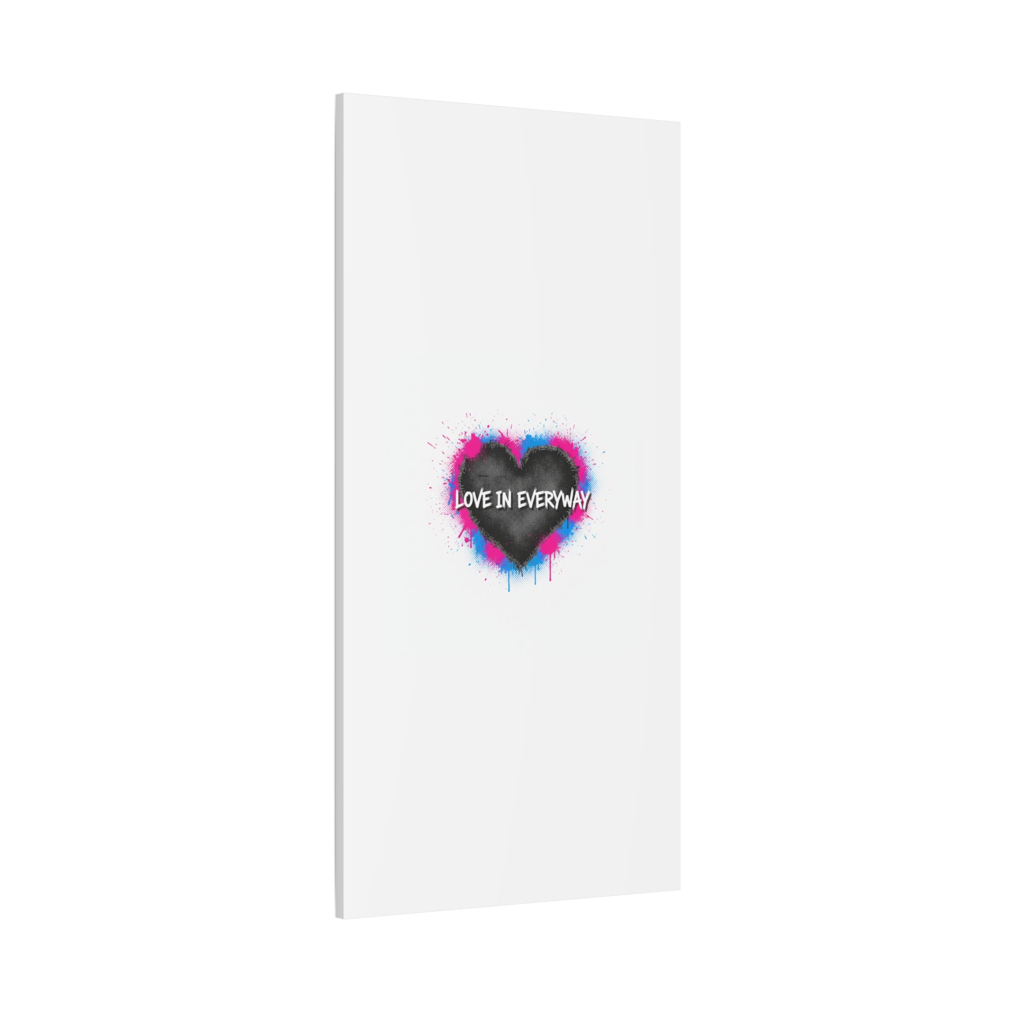 Love in Everyway Heart Canvas | Soft Grunge Hearts, Punk Heart Poster