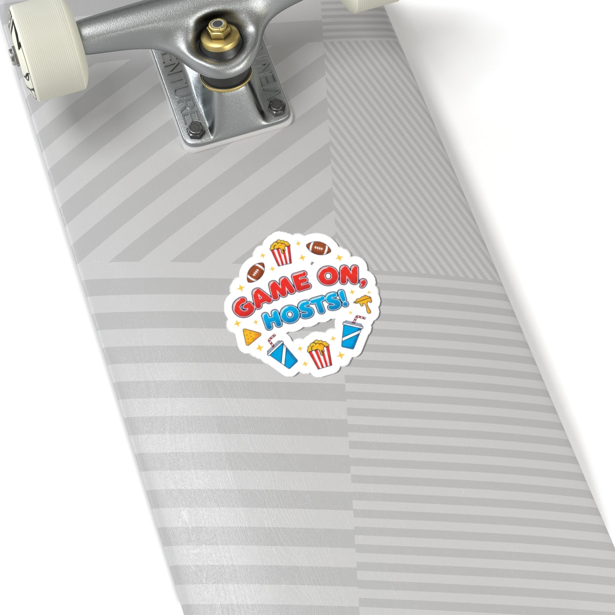 Game On Hosts Sticker | Super Bowl Party, Game Day Humor
