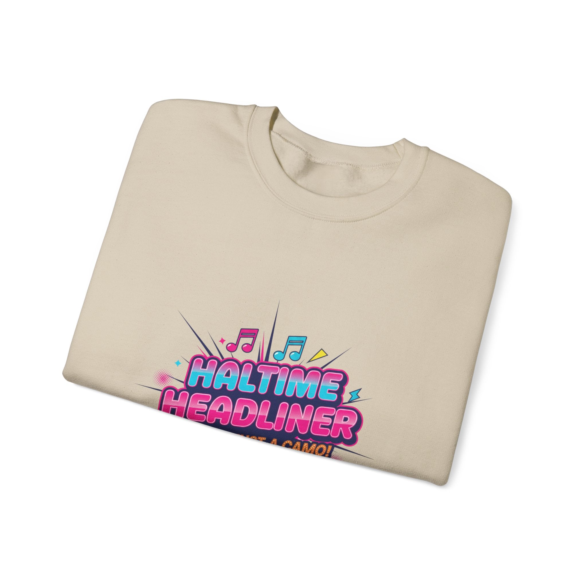 Halftime Headliner Crewneck Sweatshirt | football concert shirt, halftime meme tee