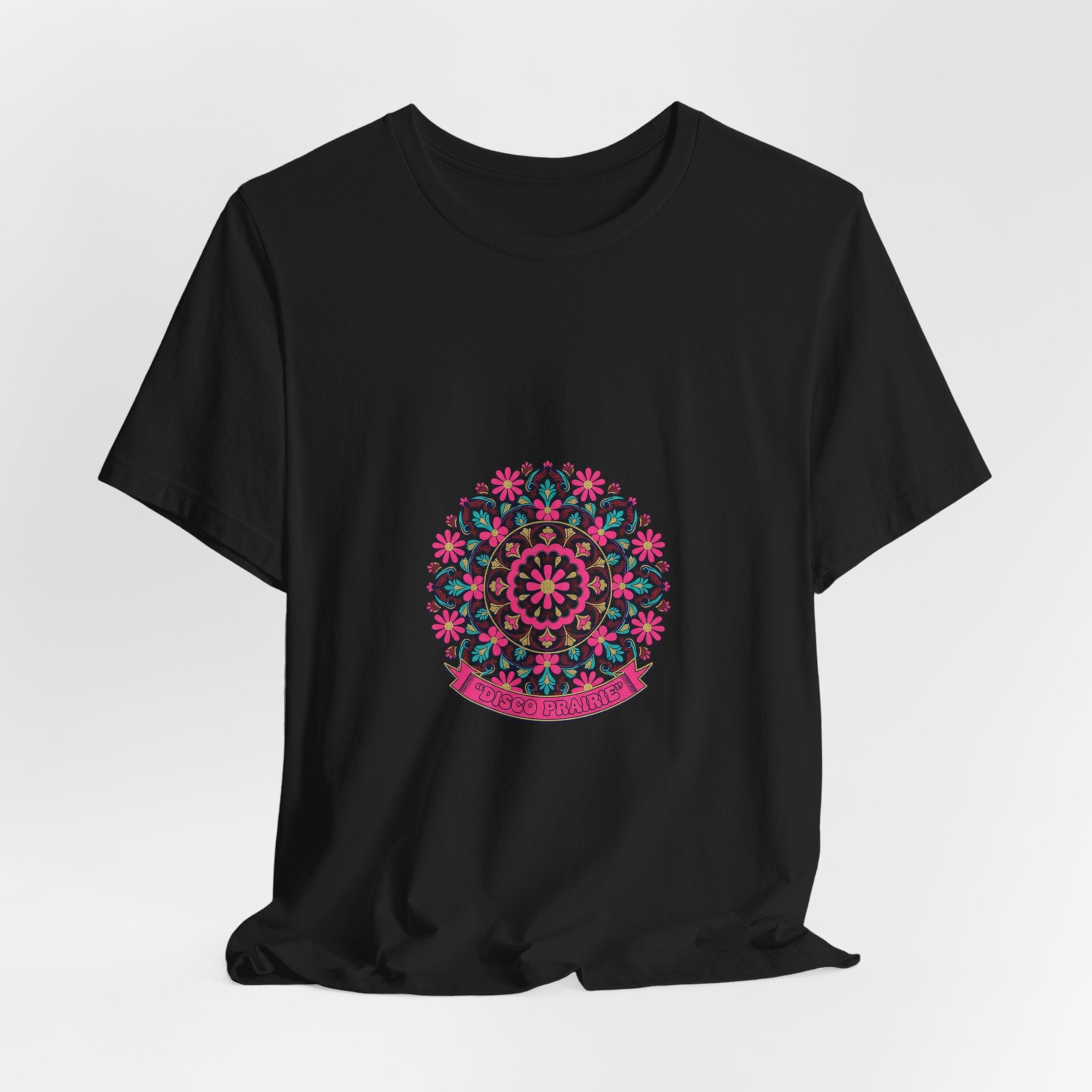 Disco Floral Paisley Mandala Tee | disco florals, vintage paisley print