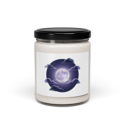 Afterlight Moonscape Candle | Scented Soy Candle, Night Bloom Aesthetic