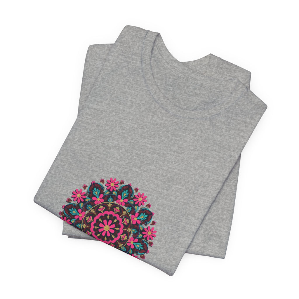 Disco Floral Paisley Mandala Tee | disco florals, vintage paisley print