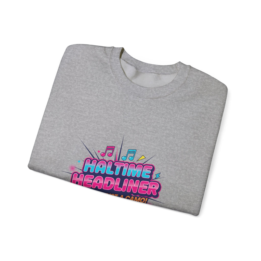 Halftime Headliner Crewneck Sweatshirt | football concert shirt, halftime meme tee