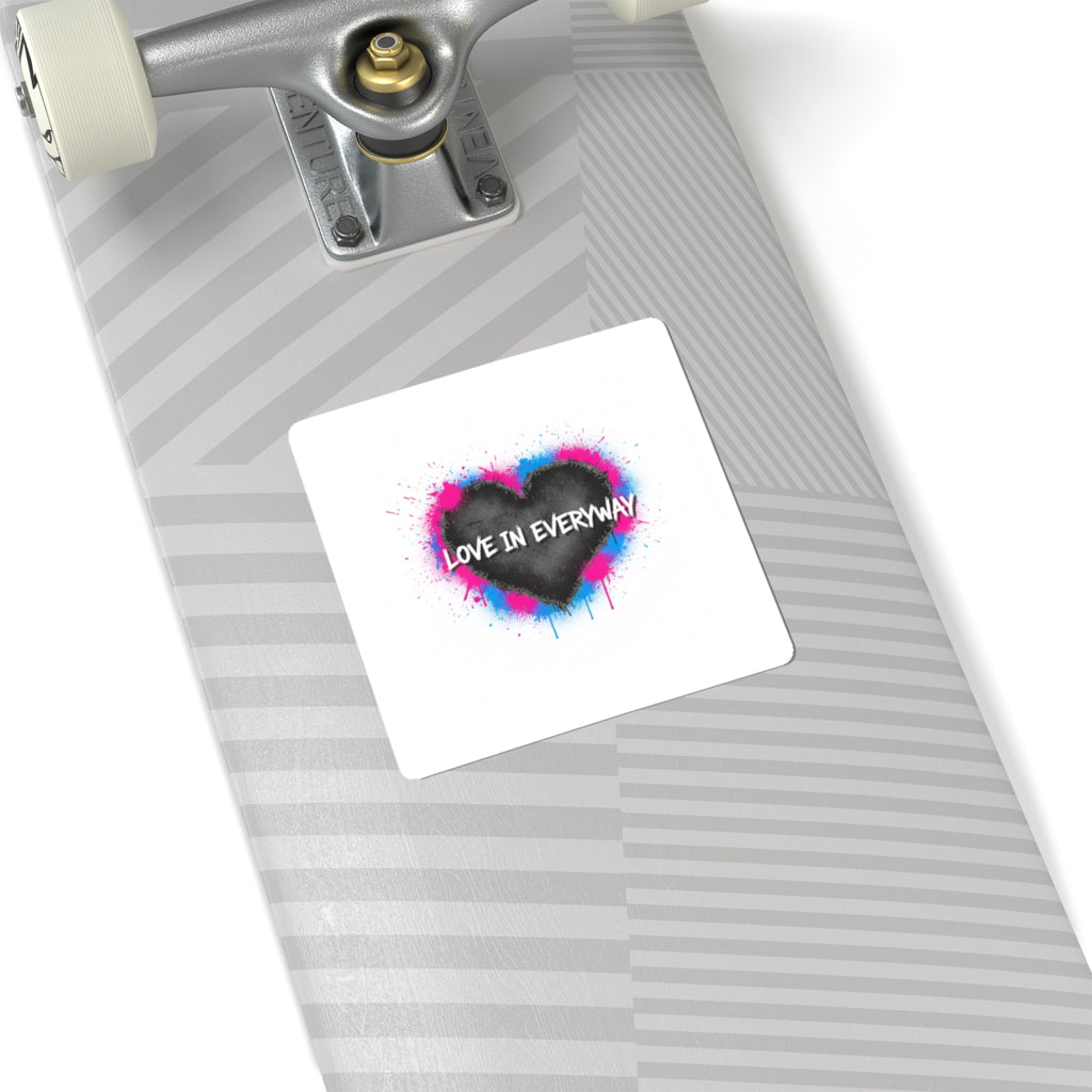 Grunge Heart Kiss-Cut Stickers | distressed punk heart, Valentine collage