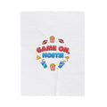 Game On Hosts Plush Blanket | Game Day Humor, Super Bowl Party