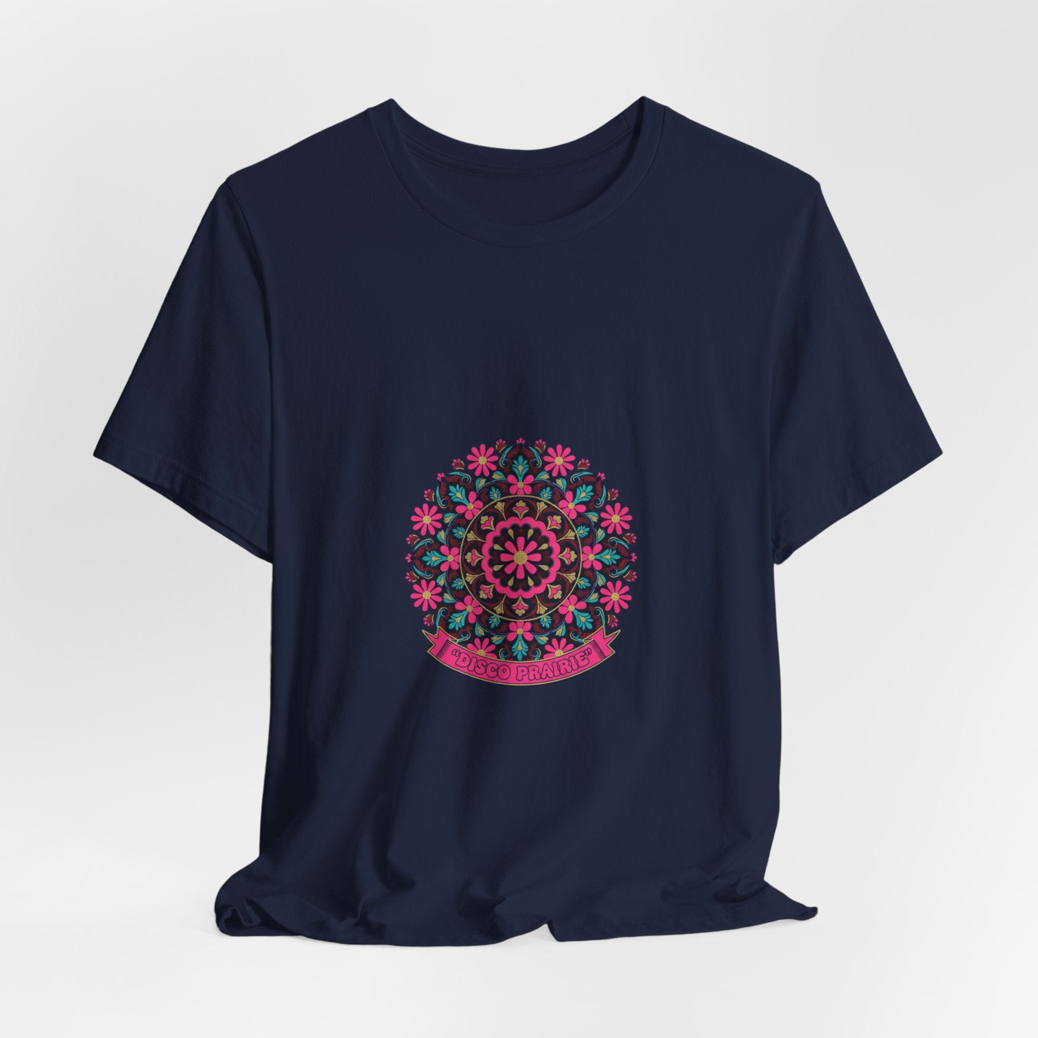 Disco Floral Paisley Mandala Tee | disco florals, vintage paisley print