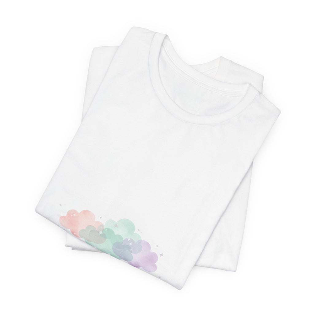 Dreamy Pastel Cloud Tee | pastel winter design, soft spring vibe