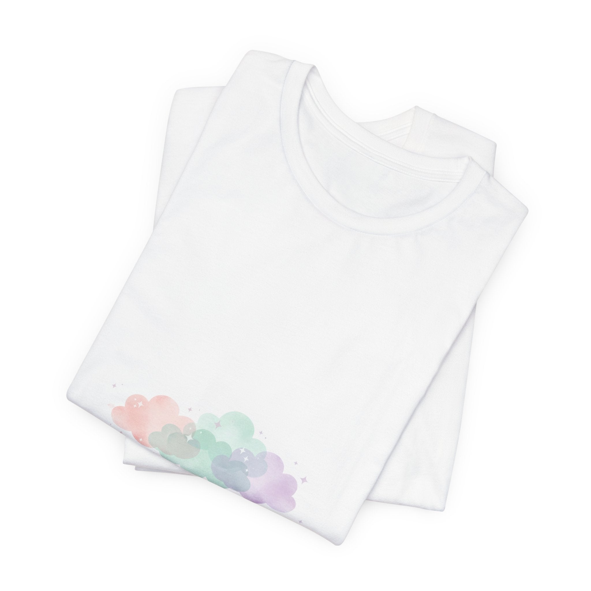 Dreamy Pastel Cloud Tee | pastel winter design, soft spring vibe