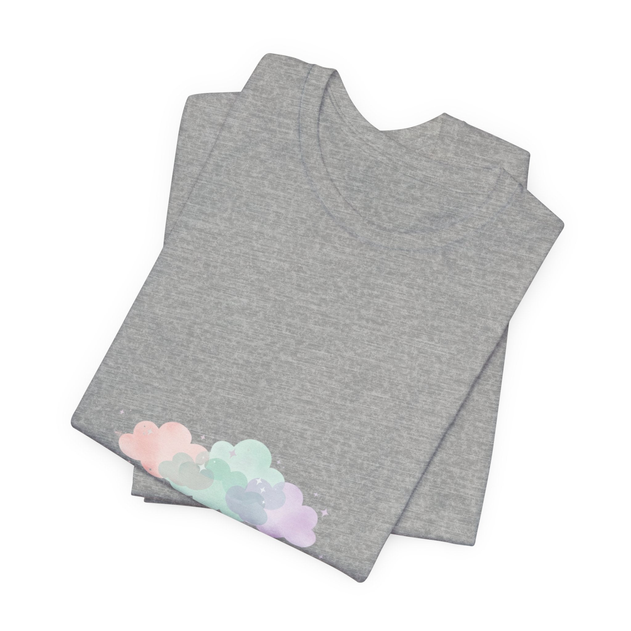 Dreamy Pastel Cloud Tee | pastel winter design, soft spring vibe